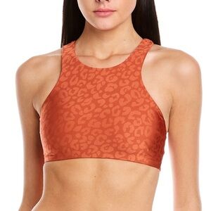 Citrus High-Neck Top/Swim Sz XL NWT